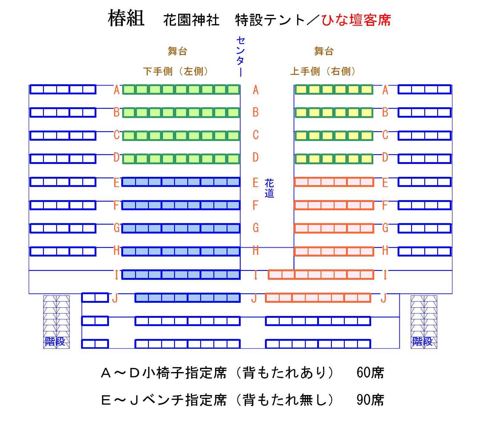 座席表