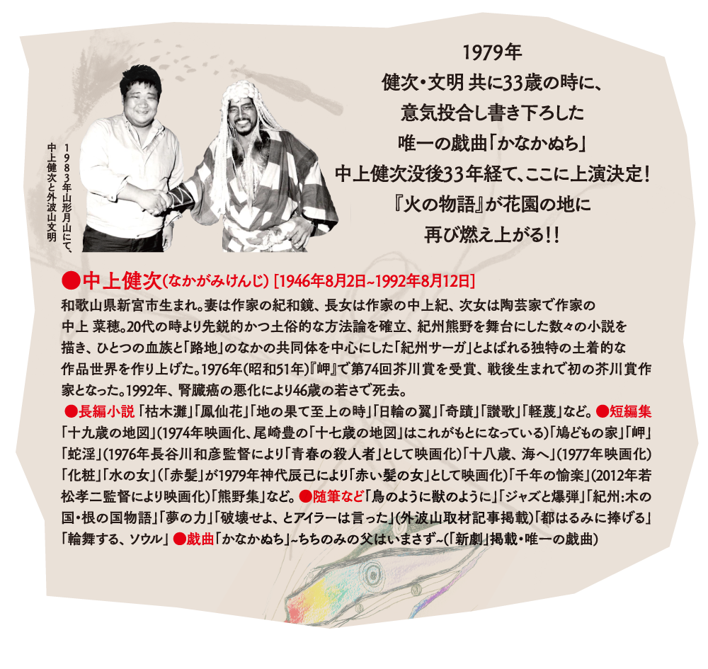 2022年、コロナ禍の中で小屋入り前日に中止となった幻の公演を、装いを変え・・・新キャストで再挑戦！！